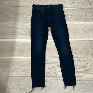 Mother Looker Ankle Fray Jeans 24